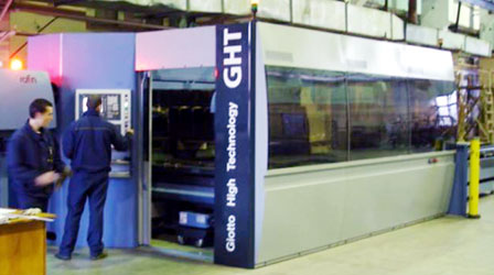 Станки для лазерной резки металла GIOTTO HIGH TECHNOLOGY s.p.a